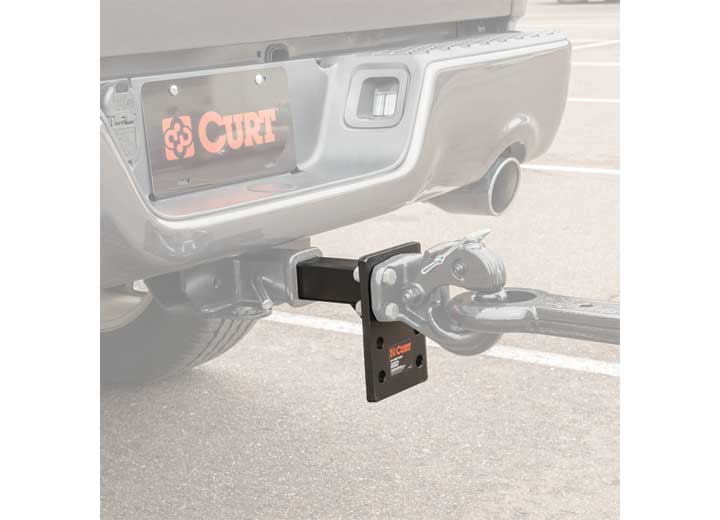 Curt Adjustable Pintle Mount, 2