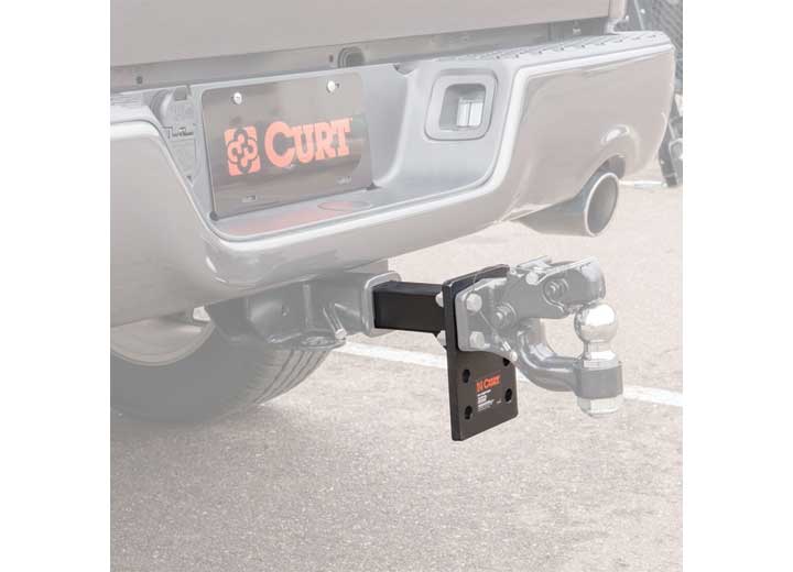 Curt Adjustable Pintle Mount, 2