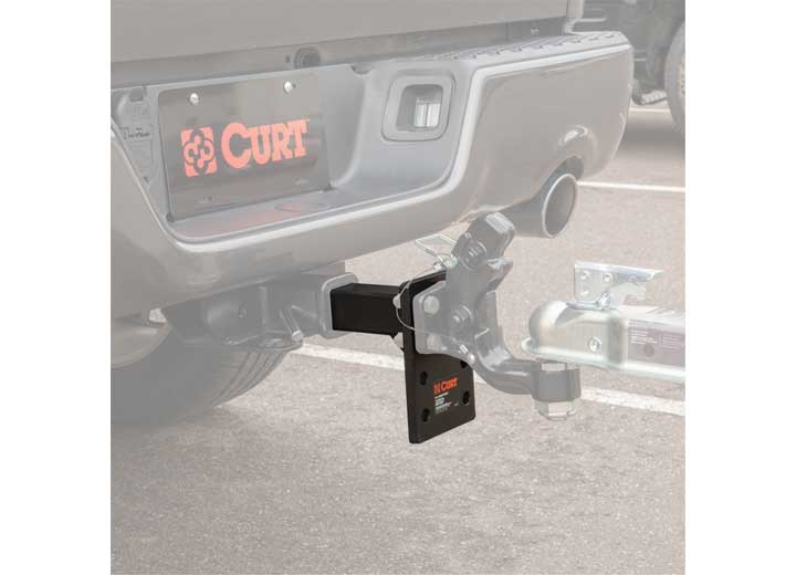 Curt Adjustable Pintle Mount, 2