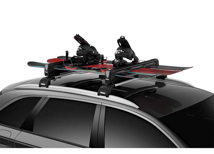 Thule SnowPack Extender Black 6 Pair Skis, 4 Snowboard Racks  • 732508