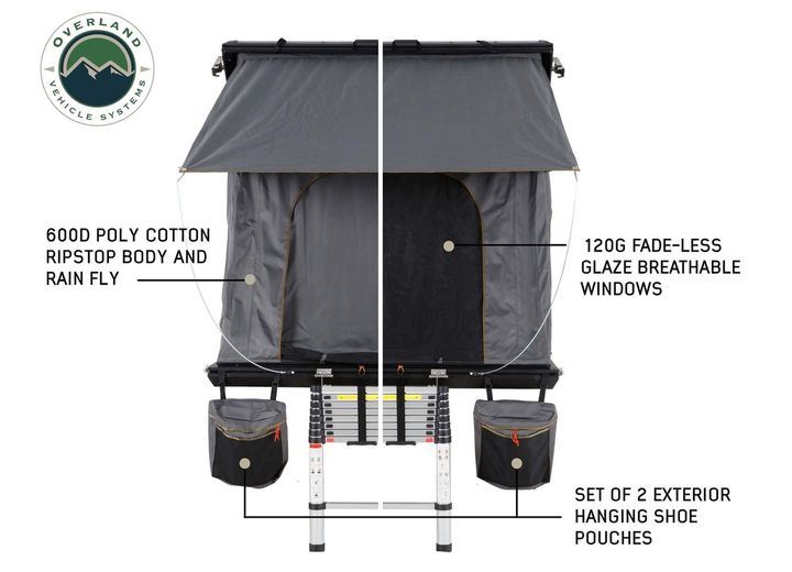 Overland Vehicle Systems Mamba 3 Roof Top Tent  • 18099901