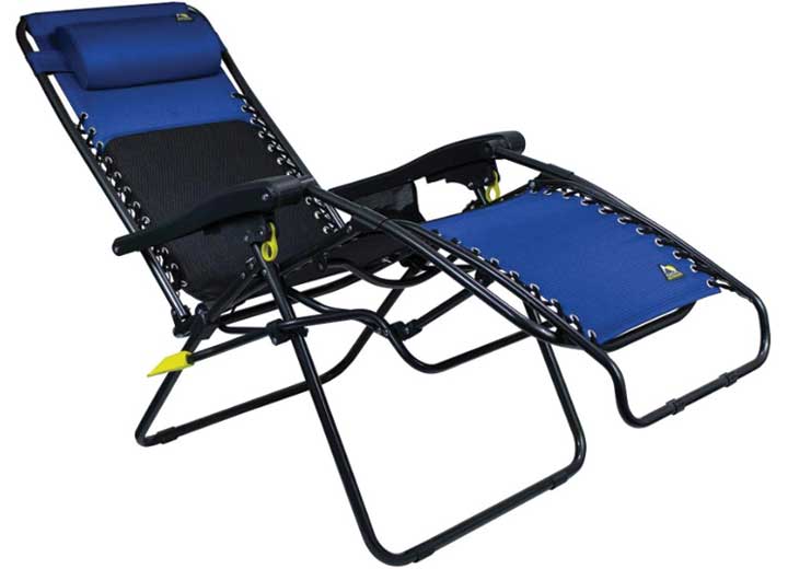 GCI Outdoor Freeform Zero Gravity Lounger, Royal Blue  • 80519