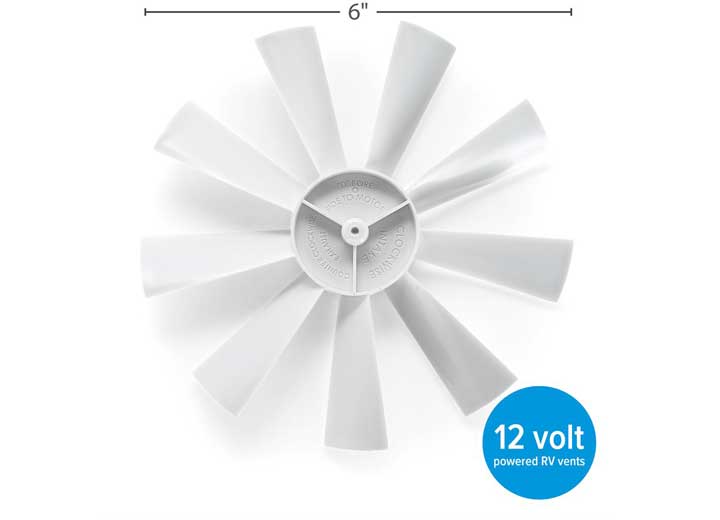 Camco Replacement RV Vent Standard Fan Blade  • 40428