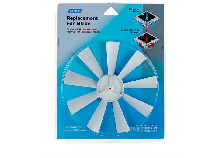 Camco Replacement RV Vent Standard Fan Blade  • 40428