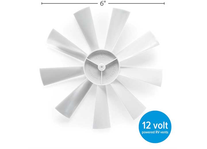 Camco Replacement RV Vent Inverse Fan Blade  • 40429