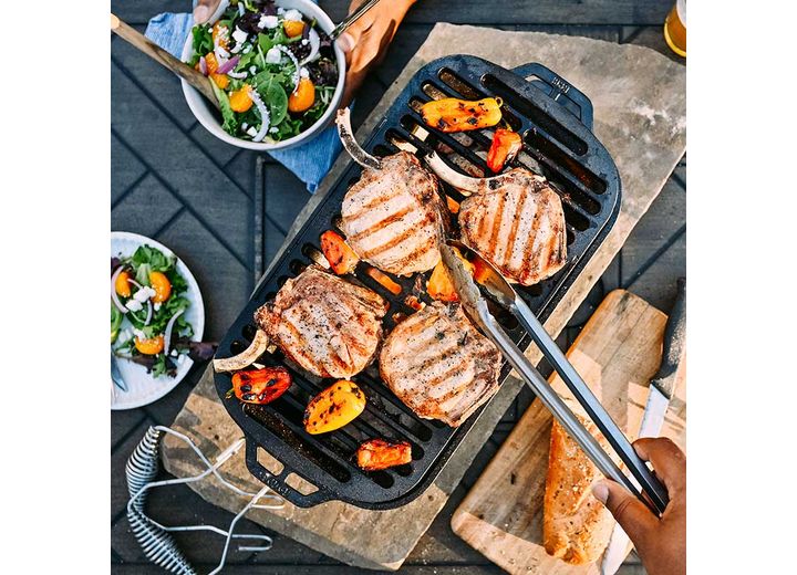 Lodge Sportsman’s Pro Cast Iron Grill  • LSPROG