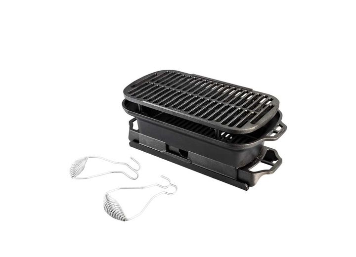 Lodge Sportsman’s Pro Cast Iron Grill  • LSPROG