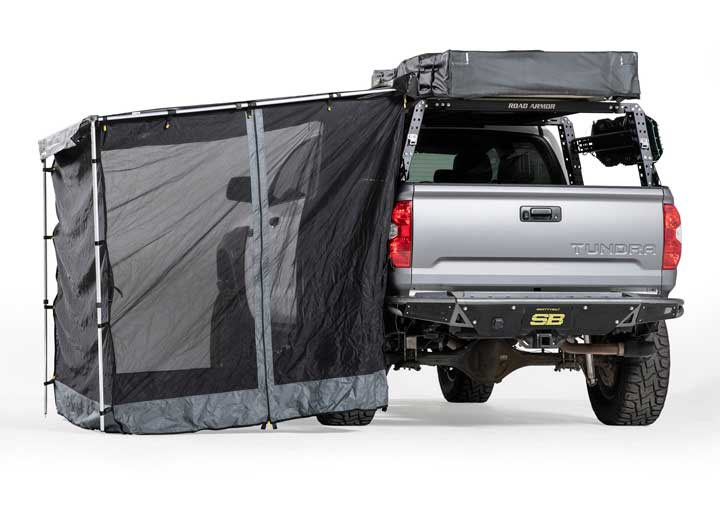 Smittybilt Gen2 8' Awning Mesh Room, Gray  • 2594