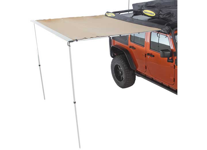 Smittybilt Retractable Tent Awning; 8.2' X 6.2', Coyote Tan  • 2784