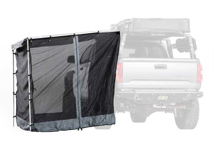 Smittybilt Gen2 8' Awning Mesh Room, Gray  • 2594