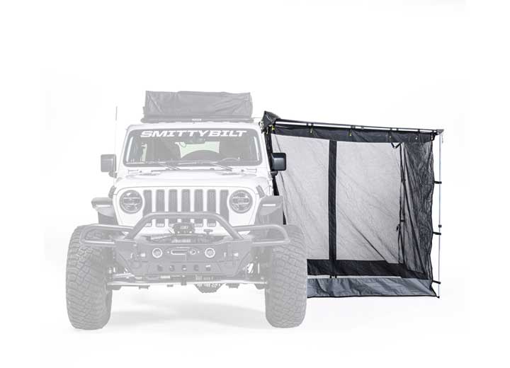 Smittybilt Gen2 6' Awning Mesh Room, Gray  • 2597