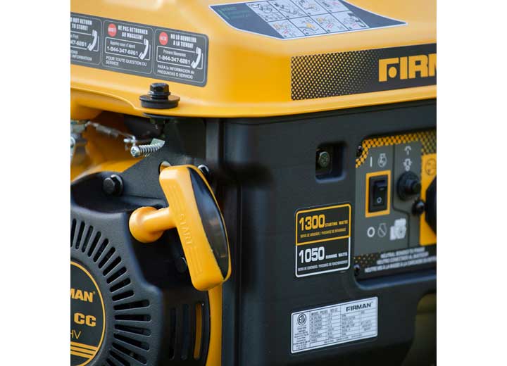 Firman Gas Portable Generator 1300W Recoil Start  • P01001