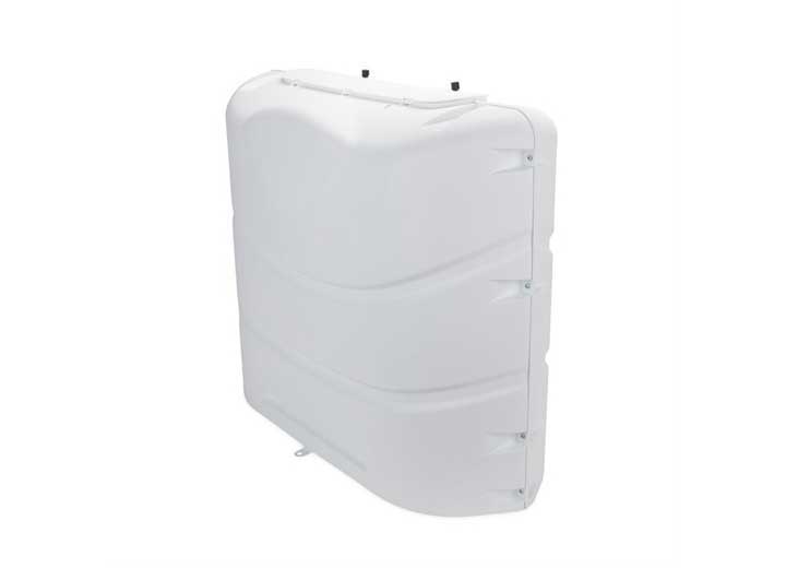 Camco Double RV Propane Tank Cover, 30 lb, White  • 50513