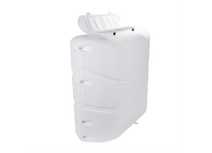 Camco Double RV Propane Tank Cover, 30 lb, White  • 50513