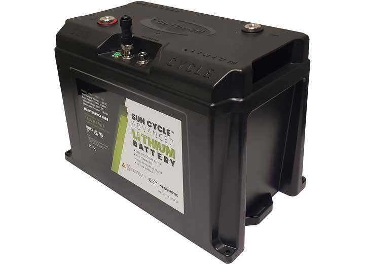 Go Power Sun Cycle Lithium RV Battery - LiFePo4 - Bluetooth - Group 24 - 12V - 100 Amp Hour  • 83156