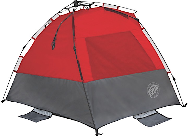 E-Z UP Wedge Beach & Sport Tent, 8', Red, Carry Bag  • WT8PN