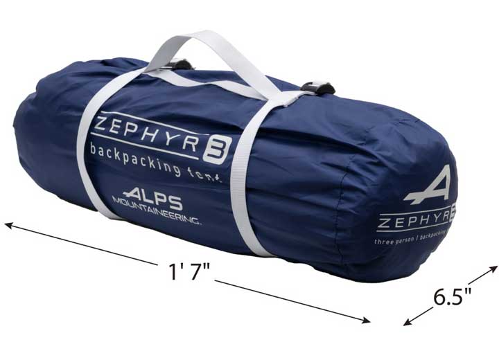 ALPS Mountaineering Zephyr 3-Person Tent Gray/Navy  • 5322650