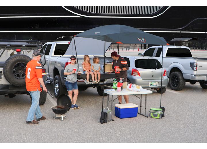 Rightline Gear Truck Tailgating Canopy, 9.5' x 6',  Black  • 110780