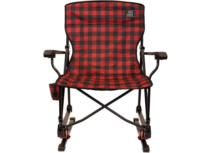 Kuma Outdoor Gear Quad Fold Spring Bear Camping Chair – Red/Black Plaid  • 886-KM-SBCQF-RB