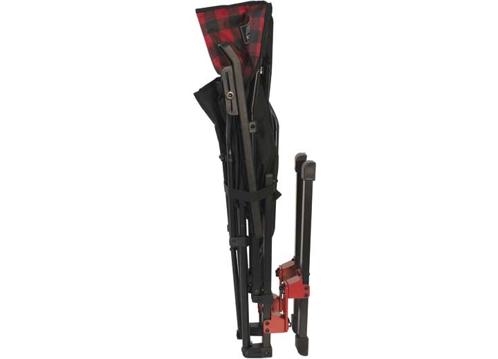 Kuma Outdoor Gear Quad Fold Spring Bear Camping Chair – Red/Black Plaid  • 886-KM-SBCQF-RB