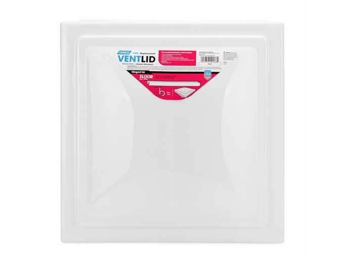 Camco Vent Lid Elixir Pre '94 White PDQ, 6 Pack  • 40186