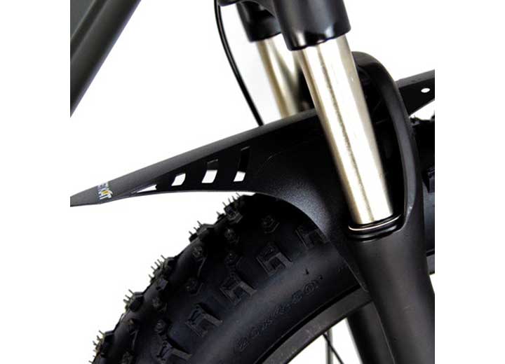 QuietKat Stealth Flex Fender, Black  • QKFF