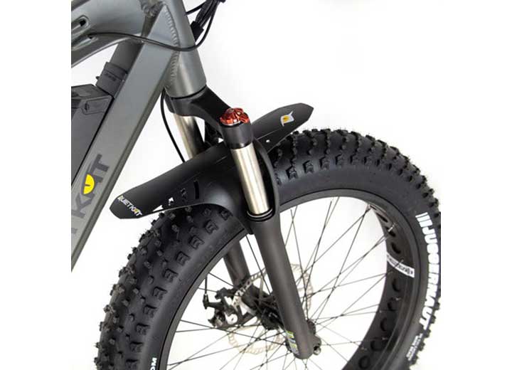 QuietKat Stealth Flex Fender, Black  • QKFF