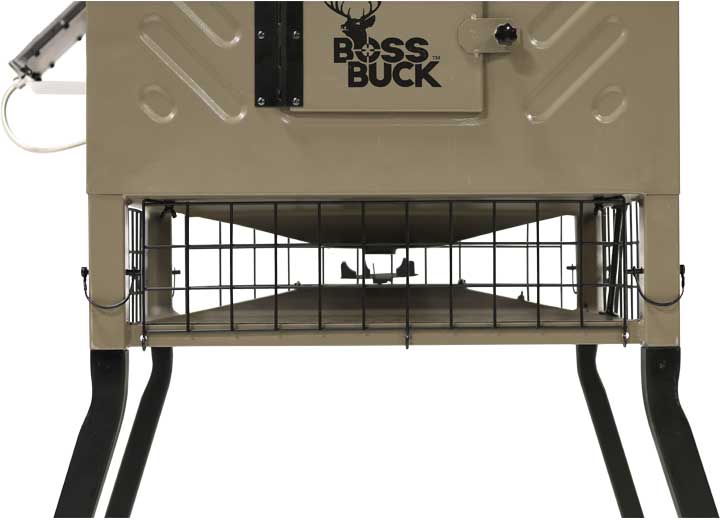 Boss Buck 600 LB Fill Sled Deer Feeder with Diverter Plate and Solar Panel  • BB-SF600SLED