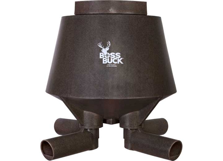 Boss Buck 350 lb. Post Deer Feeder  • BB-1.2.PF