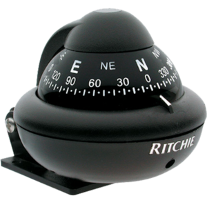 Ritchie RitchieSport Black Bracket Mount Compass  • X-10B-M