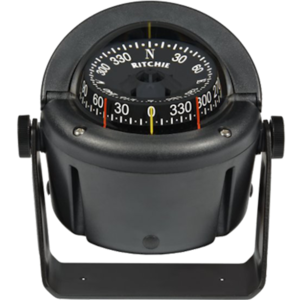 Ritchie Voyager Black Flush Mount Compass  • HB-741