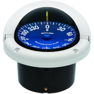 Ritchie SuperSport White Flush Mount Compass  • SS-1002W