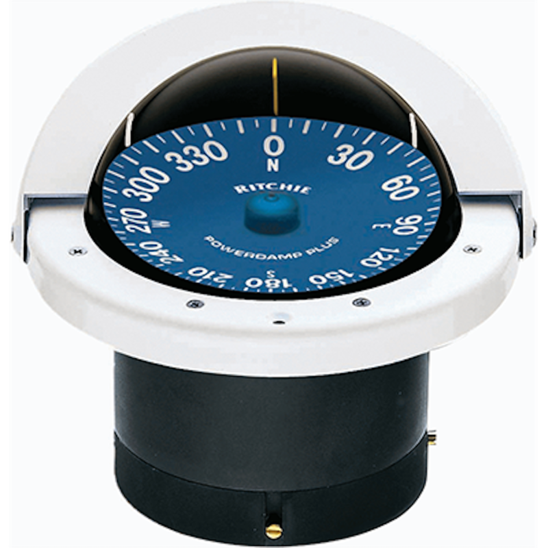 Ritchie SuperSport White Flush Mount Compass  • SS-2000W