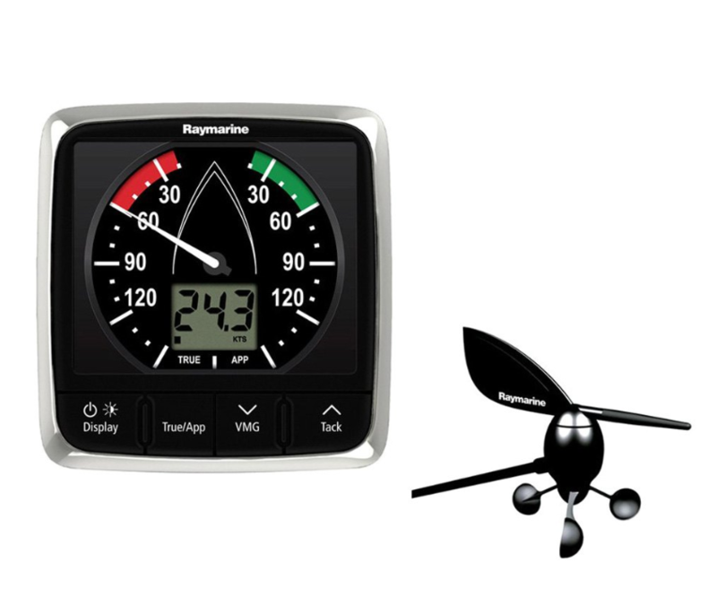 Raymarine i60 Wind Wireless Instrument Kit with Wind Transducer  • E70150