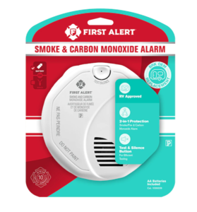 First Alert Battery-Operated Combination Smoke and Carbon Monoxide Detector  • 1039339