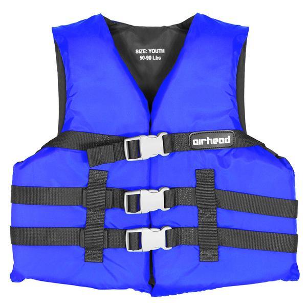 Airhead General Purpose Life Vest, Youth, Blue  • 30002-03-A-BL