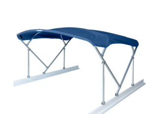 Taylor Made Manual Bimini Kit - 8'W x 8'L (Navy)  • 88128