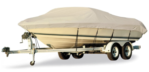 Taylor Made Boatguard Gray Polyester Boat Cover for 19'-21' L x 102