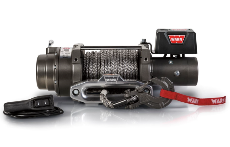 Warn M15-S Heavyweight 12V Electric Winch with 80' of Spydura Pro Synthetic Rope  • 97730