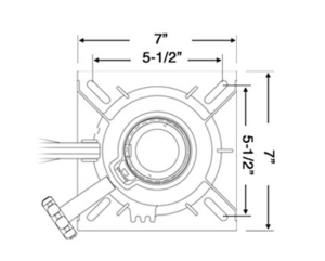 Springfield Marine Trac-Lock Powder Coat Aluminum Locking Swivel Seat Mount for 2-3/8