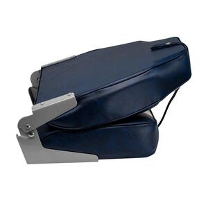 Wise Classic High Back Fishing Seat, Navy/White/Grey  • 8WD1062LS-932