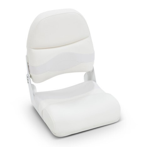 Taylor Made Fold Down Pontoon Fishing Seat - White  • 698559