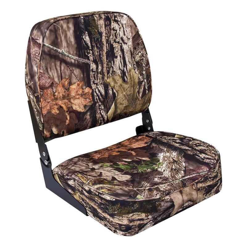 Wise Low Back Camo Boat Seat, Realtree Max 5  • 8WD618PLS-733