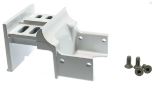 Dometic Top Recessed Standard Bracket, Polar White  • 3310344.000B