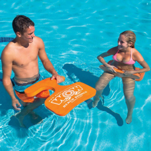 Wow Watersports Beach Bronco Orange Float Pool Saddle  • 14-2120