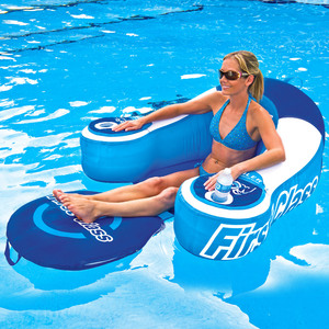 Wow Watersports First Class Inflatable Lounge Chair, Blue  • 11-2030