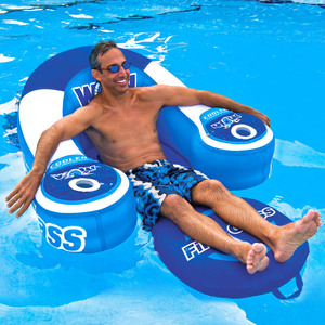 Wow Watersports First Class Inflatable Lounge Chair, Blue  • 11-2030