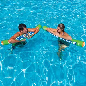 Wow Watersports Water Pickle Inflatable Pool Noodles, 10 Pack  • 18-2010