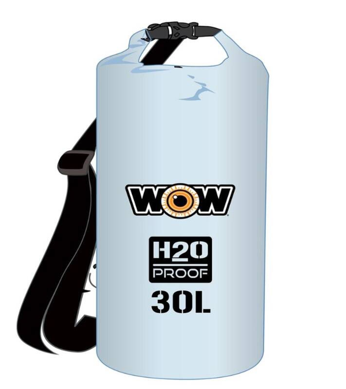 Wow Watersports H2O 30 L Clear Drybag • 18-5090C