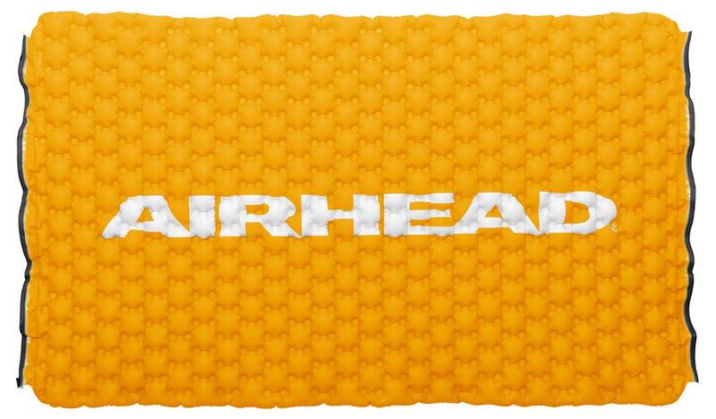 Airhead Air Island Large Lake Float, Peach/White  • AHGP-8